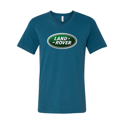 Men’s Land Rover Car - BELLA + CANVAS - Jersey V-Neck Tee - 3005