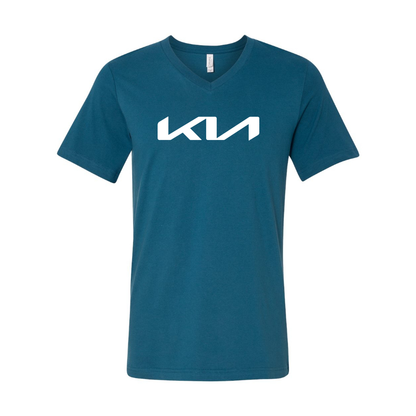 Men’s Kia Car - BELLA + CANVAS - Jersey V-Neck Tee - 3005