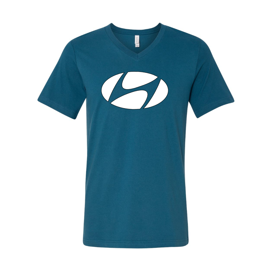 Men’s Hyundai Car NEW- BELLA + CANVAS - Jersey V-Neck Tee - 3005