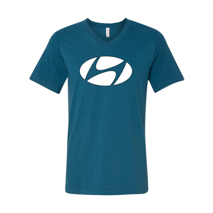 Men’s Hyundai Car NEW- BELLA + CANVAS - Jersey V-Neck Tee - 3005