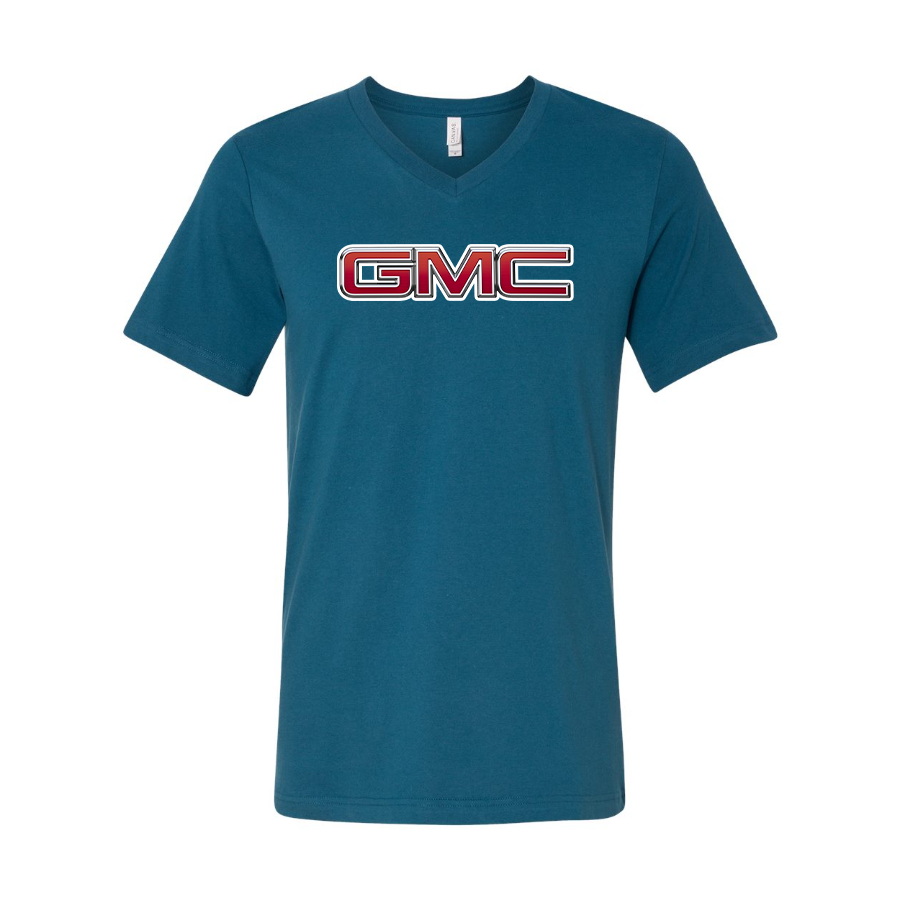 Men’s GMC Car - BELLA + CANVAS - Jersey V-Neck Tee - 3005