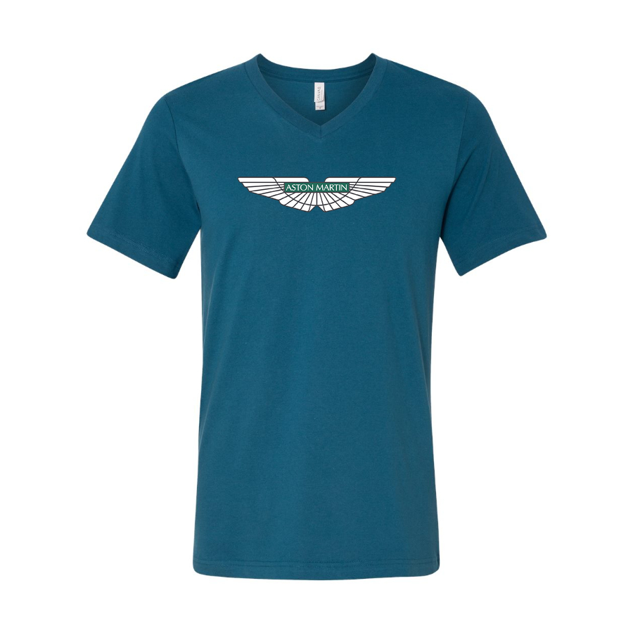 Men’s Aston Martin Car - BELLA + CANVAS - Jersey V-Neck Tee - 3005