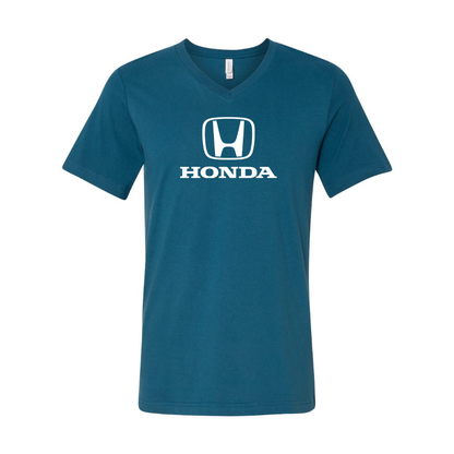 Men’s Honda Motorsport - BELLA + CANVAS - Jersey V-Neck Tee - 3005