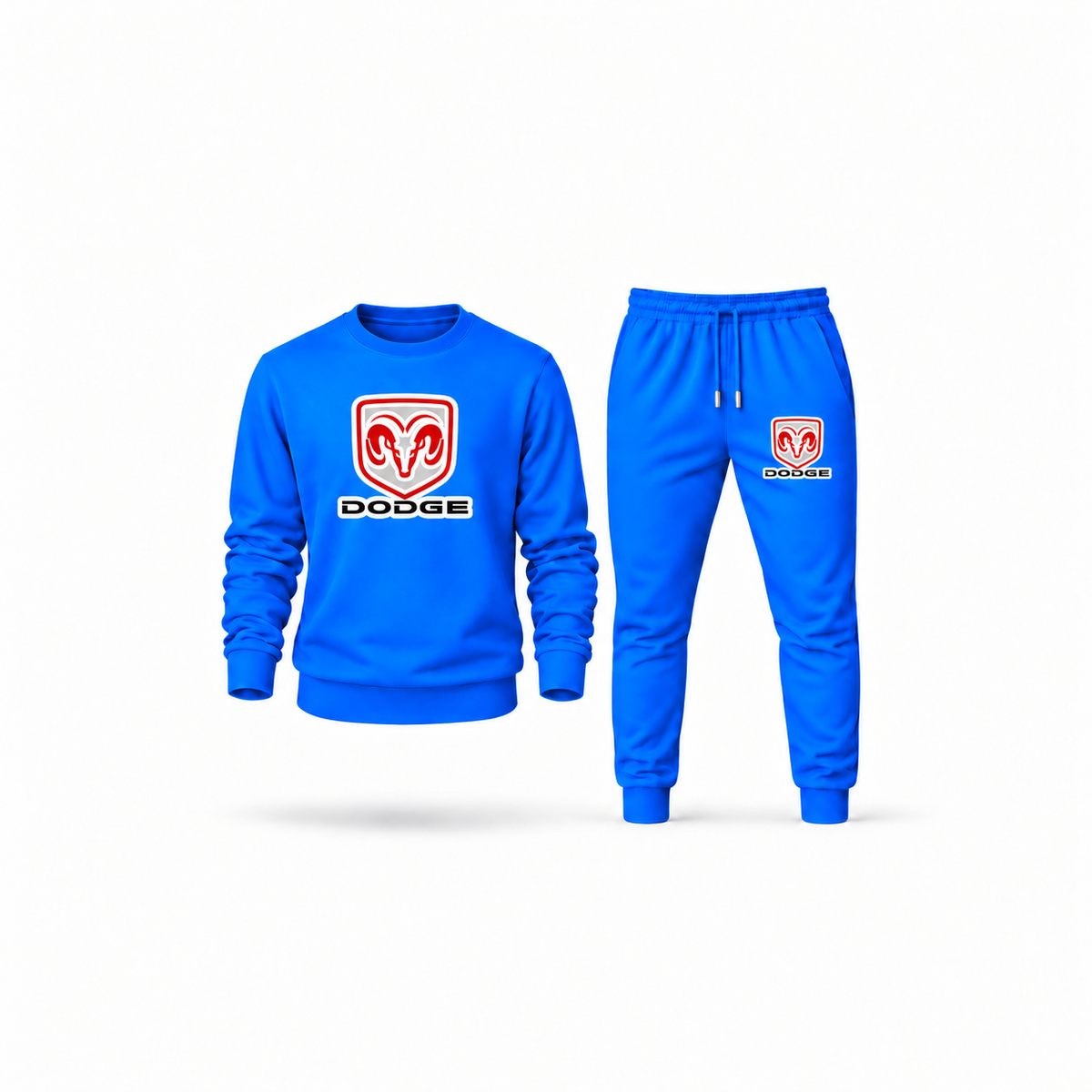Men's Dodge Sweatshirt Joggers Set | Color: Azure | Main