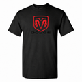 Dodge cotton T-shirt Black front