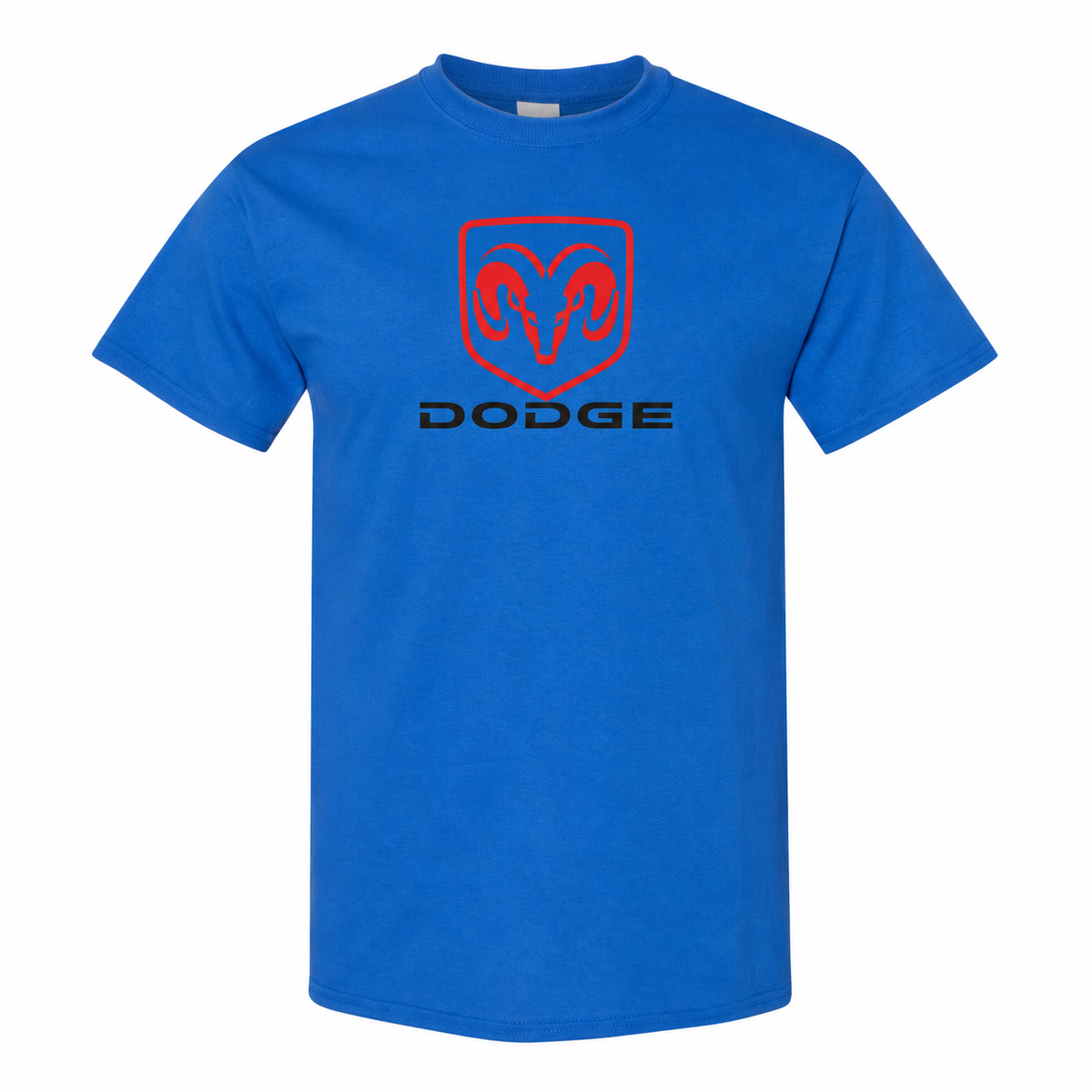 Dodge cotton T-shirt Blue front