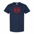 Dodge cotton T-shirt Navy front