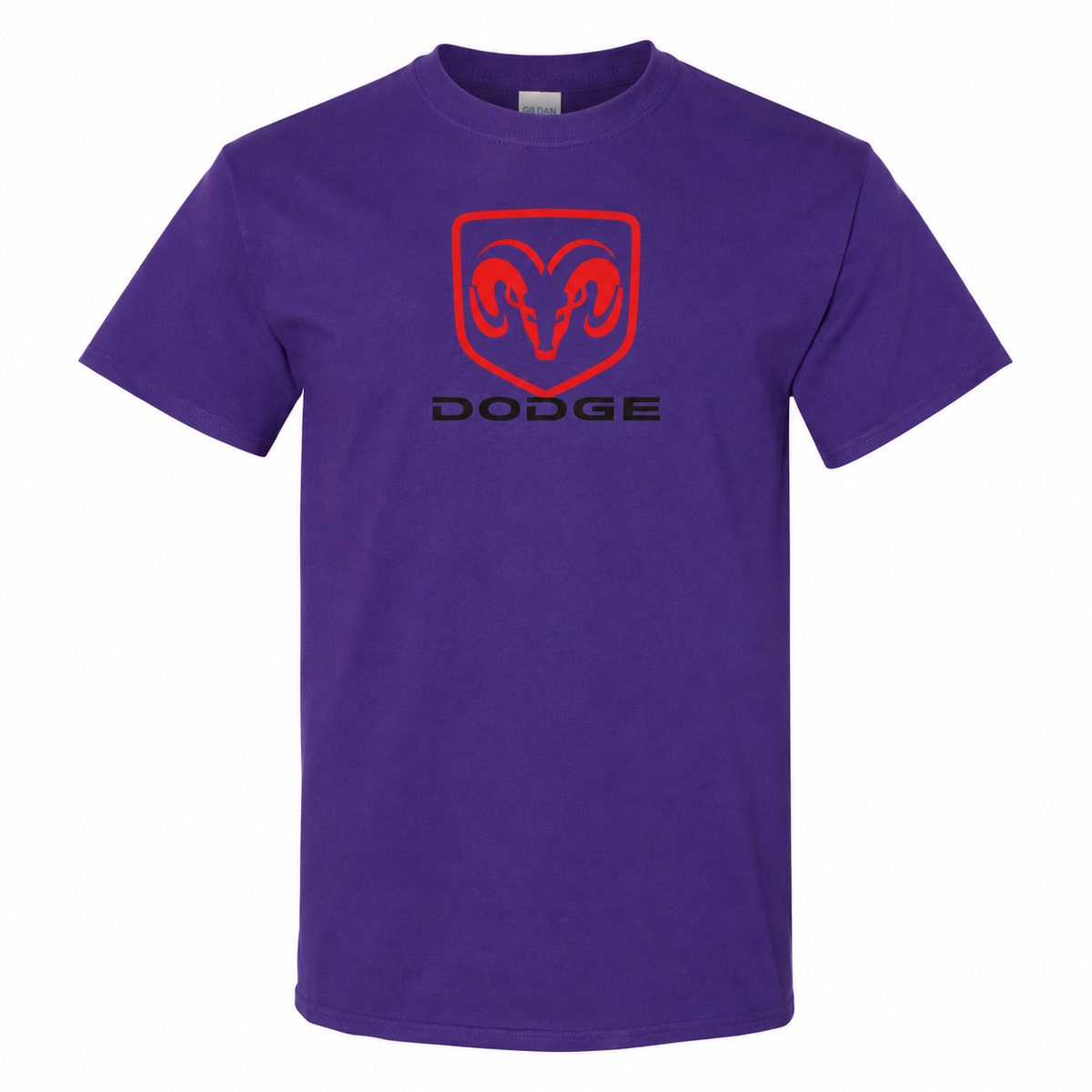 Dodge cotton T-shirt Purple front