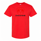 Dodge cotton T-shirt Red front