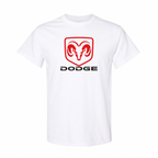 Dodge cotton T-shirt White front