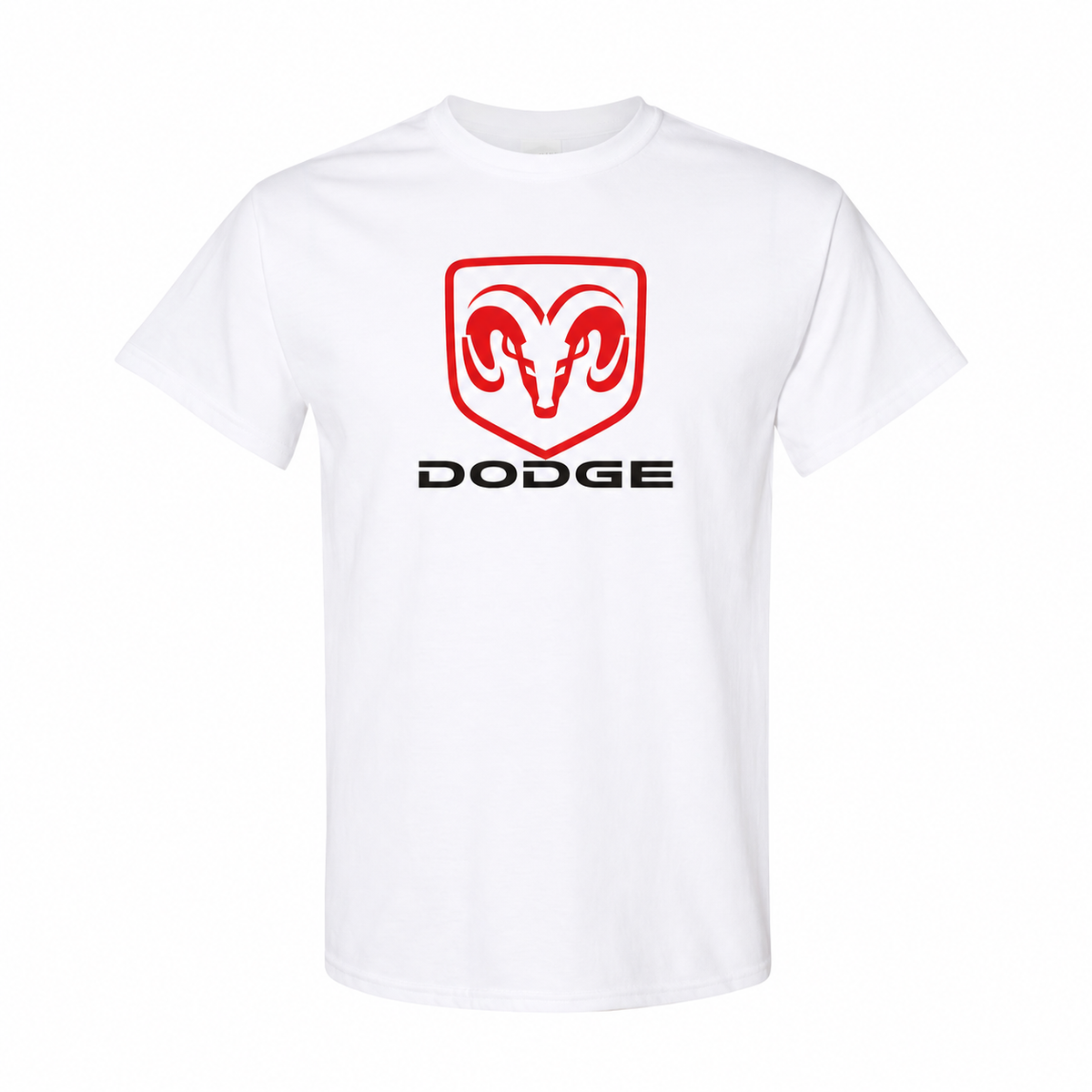 Dodge cotton T-shirt White front