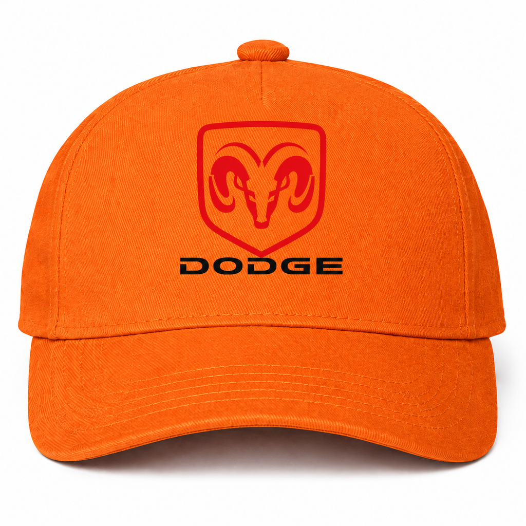 Dodge Orange Dad Hat front main