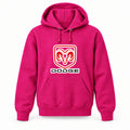 Dodge - Youth Large Hoodie (Ages 10–12) | Color: Hot Pink