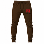 Dodge joggers Brown front left thigh heat transfer