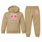 Dodge youth hoodie jogger set, Khaki, Youth Large ages 10–12
