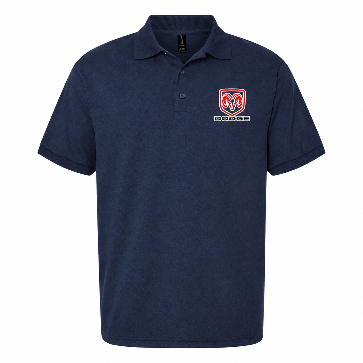 Men's Dodge Dry Blend Polo — Navy — clean front main