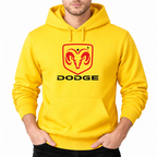 Dodge Yellow pullover hoodie front main
