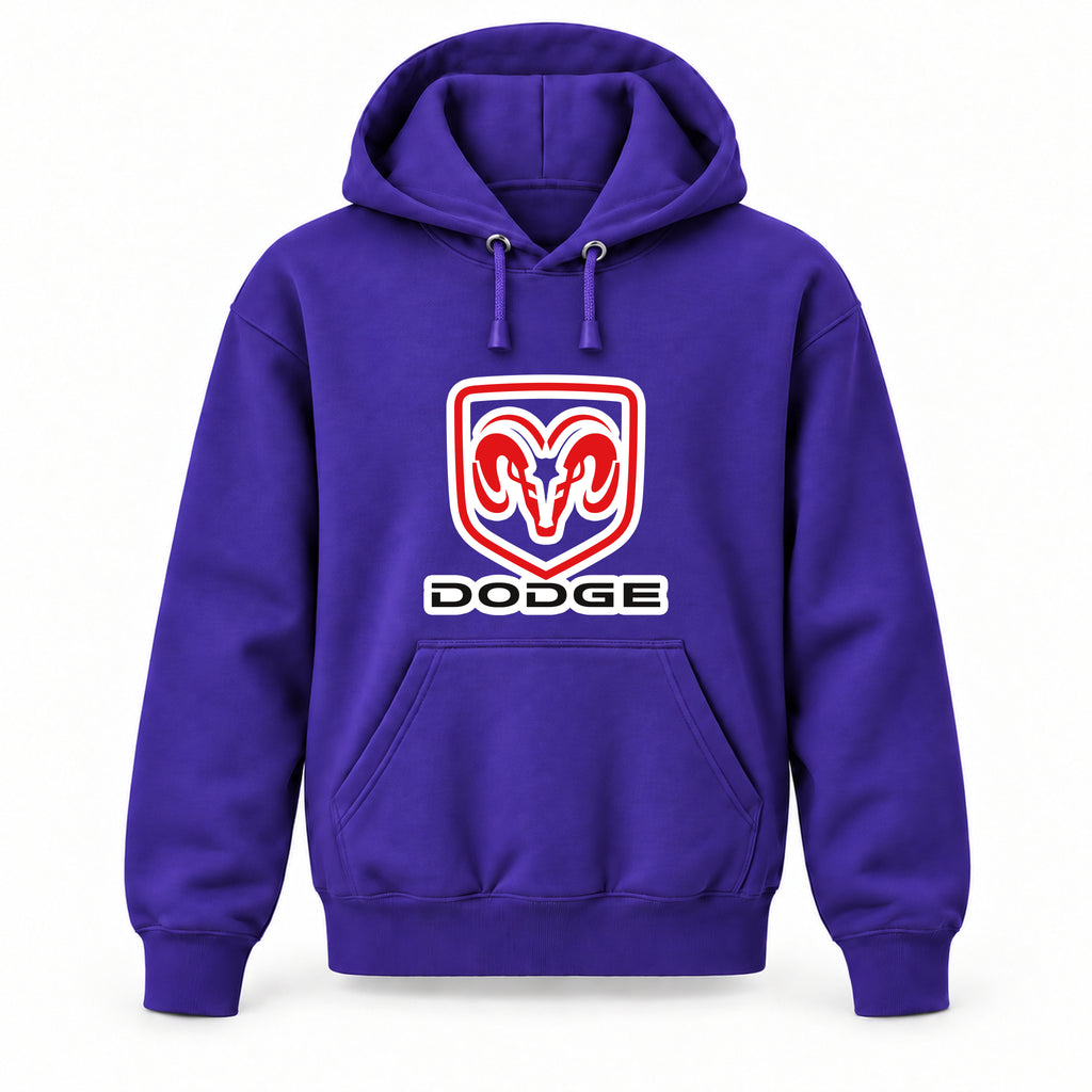 Dodge - Youth Large Hoodie (Ages 10–12) | Color: Purple