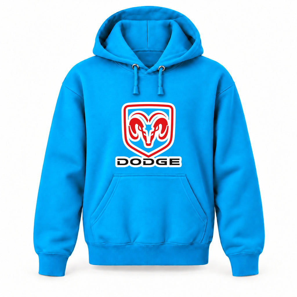 Dodge - Youth Large Hoodie (Ages 10–12) | Color: Turquoise