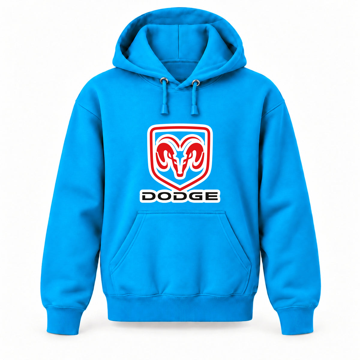 Dodge - Youth Large Hoodie (Ages 10–12) | Color: Turquoise