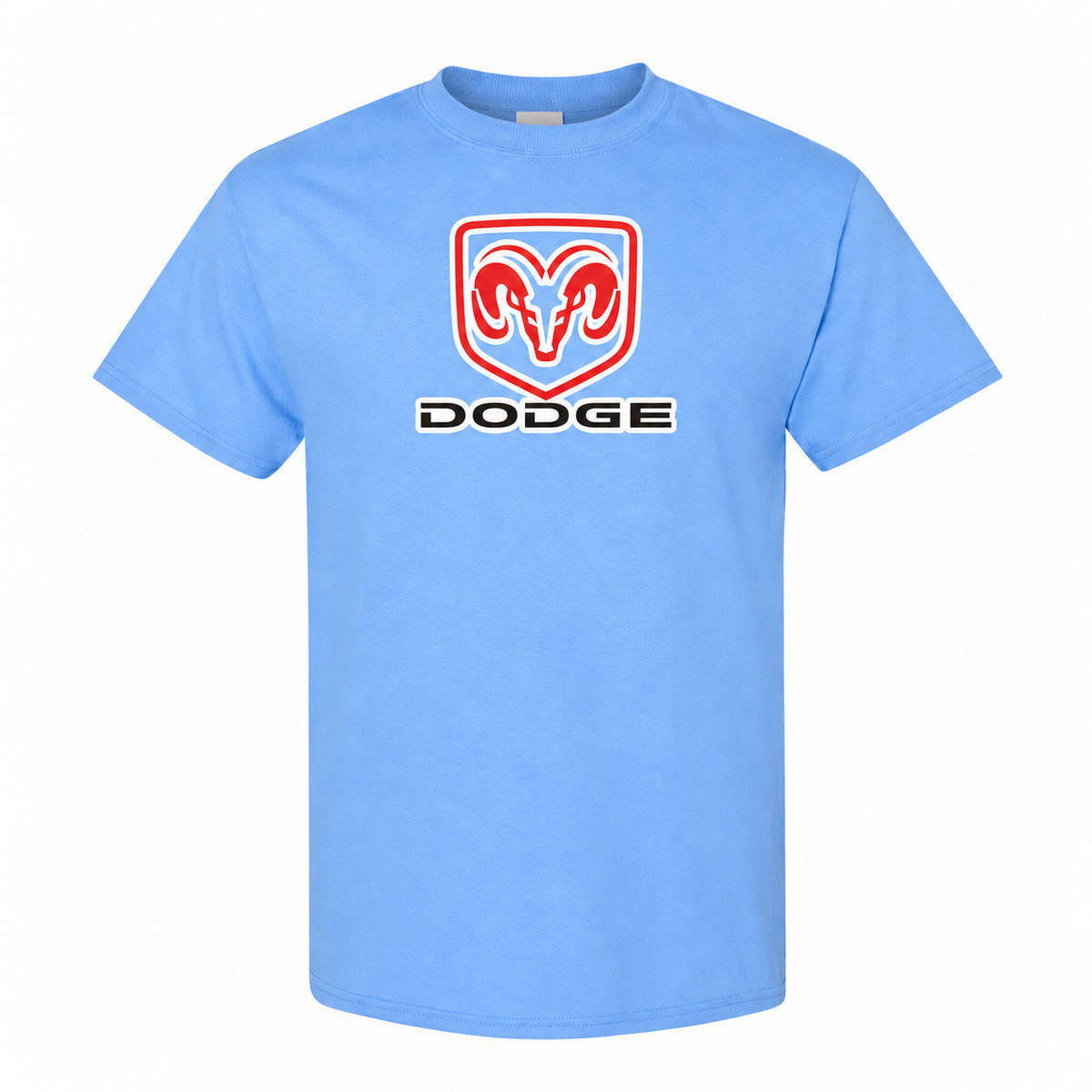 Dodge Sky Blue front main with original artwork