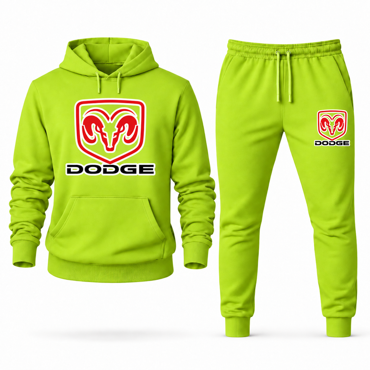 Dodge Lime Green type 20 original artwork front main