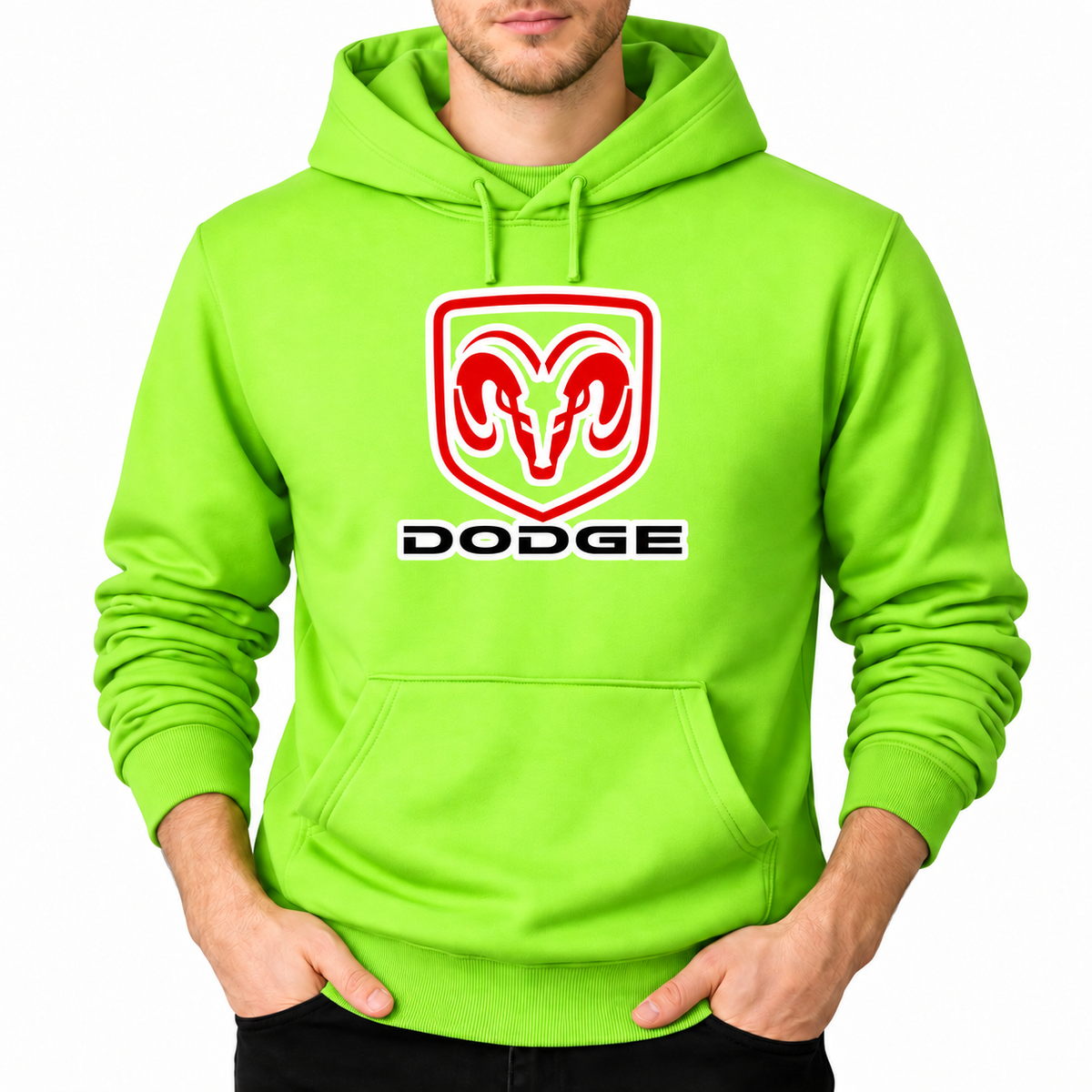 Dodge Lime Green type 21 original artwork front main