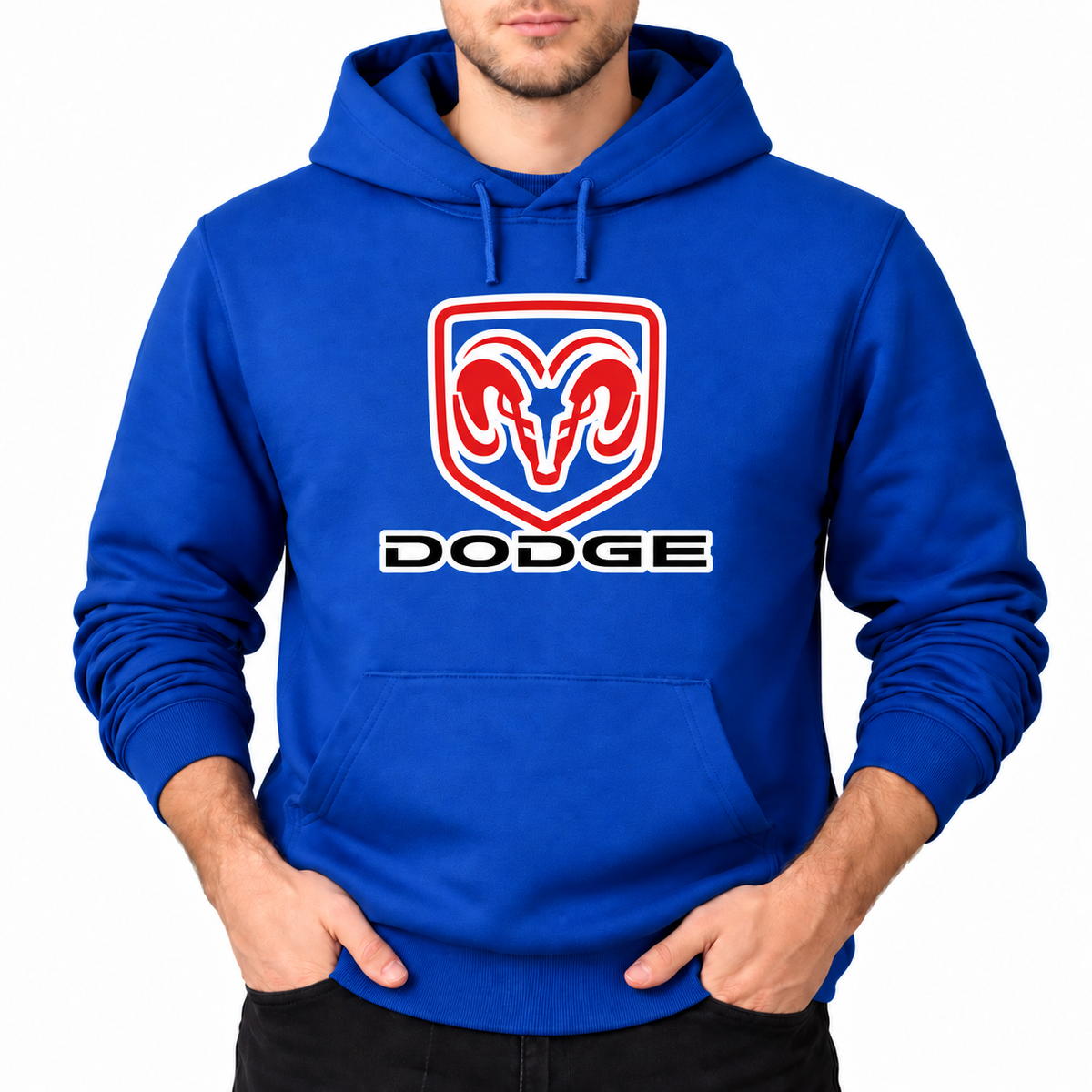 Dodge Royal Blue type 21 original artwork front main