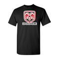 Youth Kids Dodge Car Cotton T-Shirt | Color: Black | Main