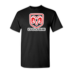 Youth Kids Dodge Car Cotton T-Shirt | Color: Black | Main