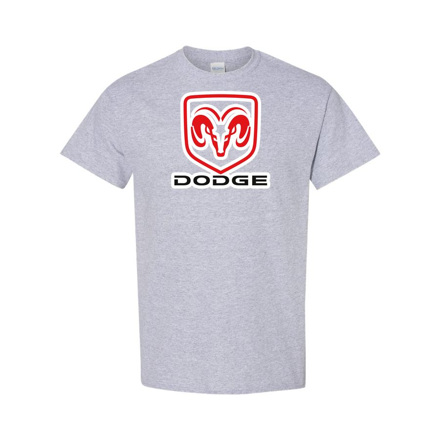Youth Kids Dodge Car Cotton T-Shirt | Color: Grey | Main