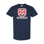 Youth Kids Dodge Car Cotton T-Shirt | Color: Navy | Main
