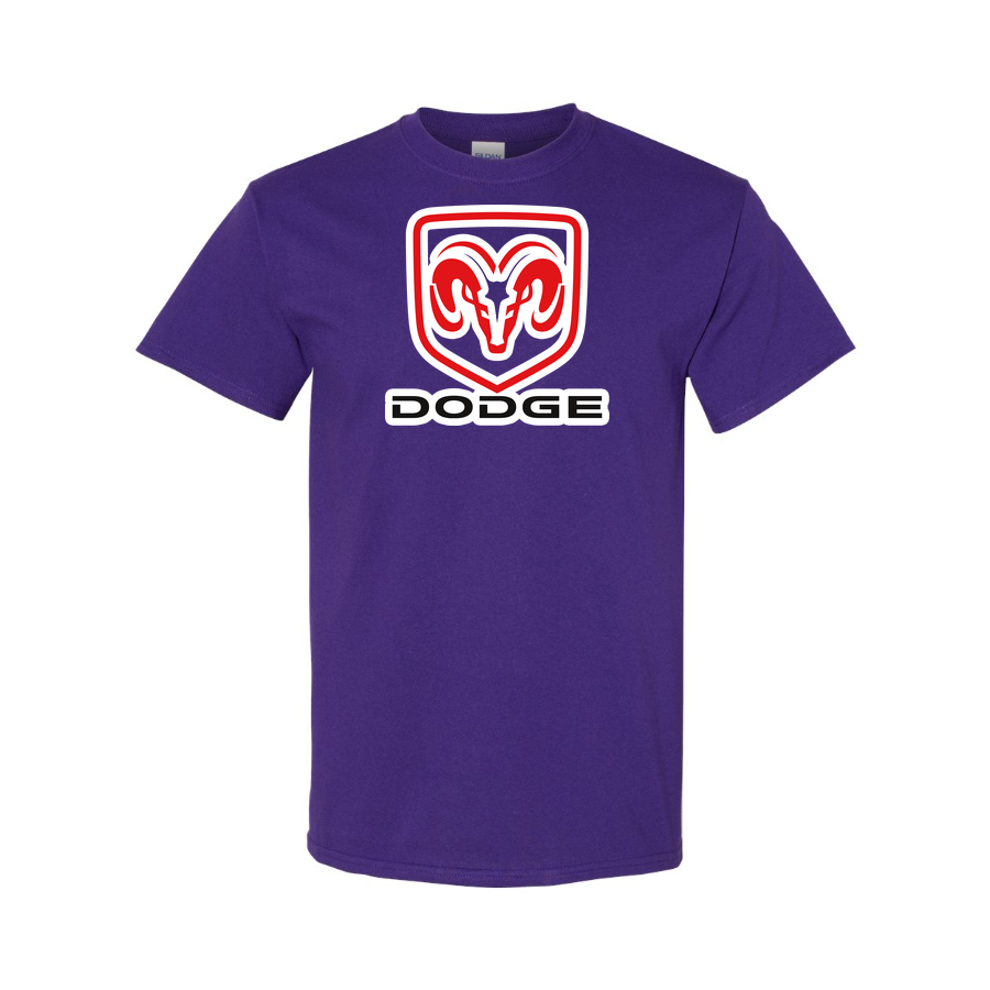 Youth Kids Dodge Car Cotton T-Shirt | Color: Purple | Main