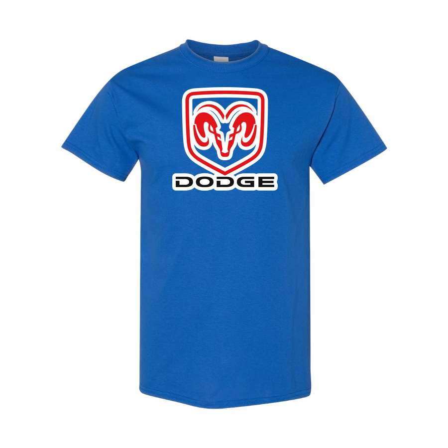 Youth Kids Dodge Car Cotton T-Shirt | Color: Blue | Main