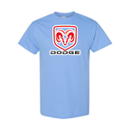 Youth Kids Dodge Car Cotton T-Shirt | Color: Sky Blue | Main