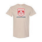 Youth Kids Dodge Car Cotton T-Shirt | Color: Tan | Main