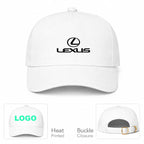Lexus Car Dad Baseball Cap Hat - White