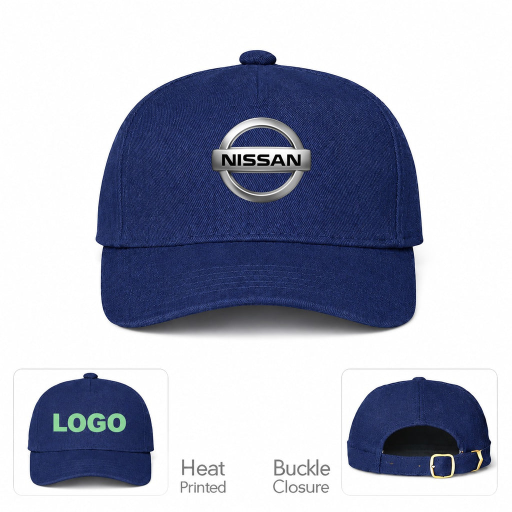Nissan Motorsport Car Dad Baseball Cap Hat - Navy