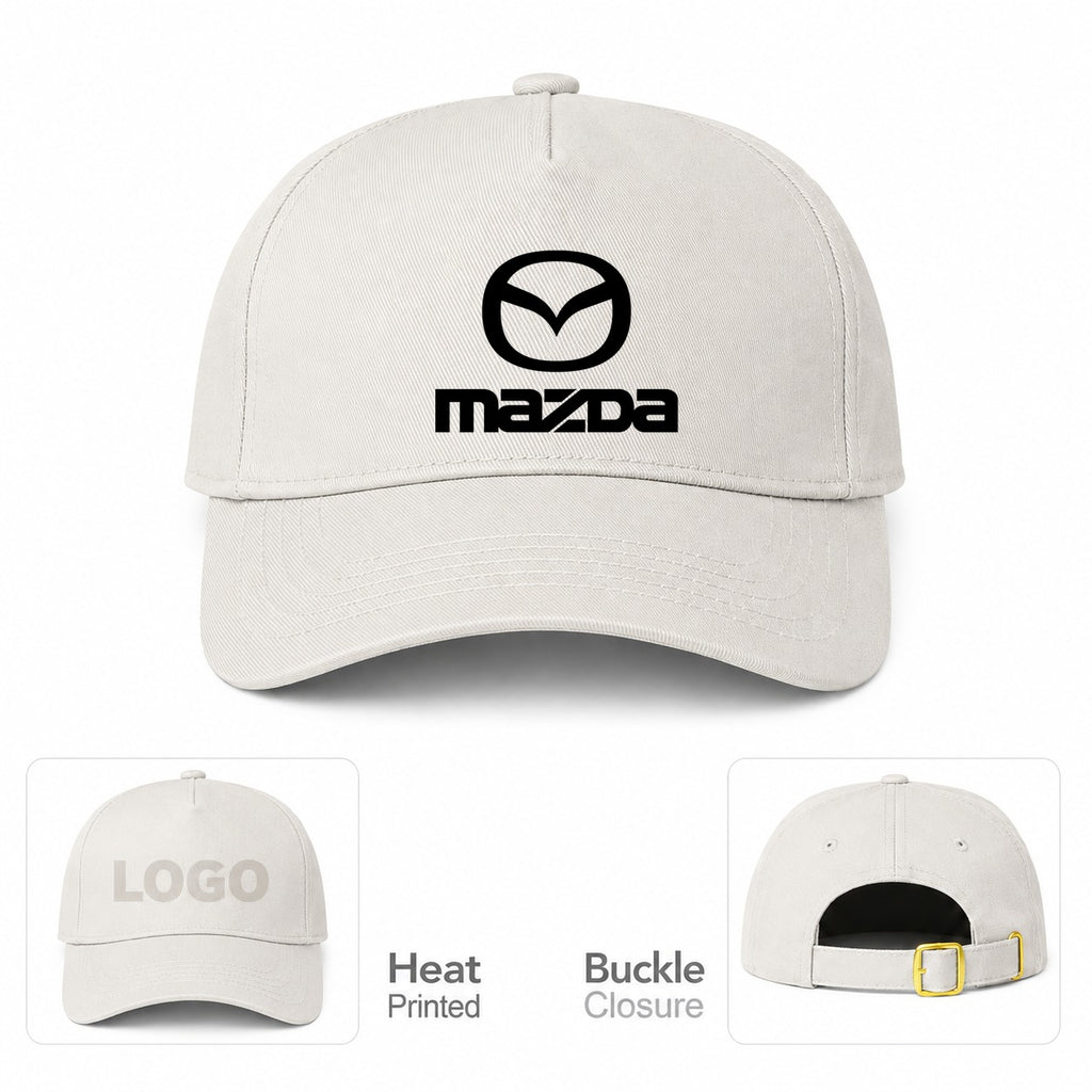 Mazda Car Dad Baseball Cap Hat - Beige
