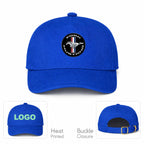 Ford Mustang Motorsport Car Dad Baseball Cap Hat - Royal Blue