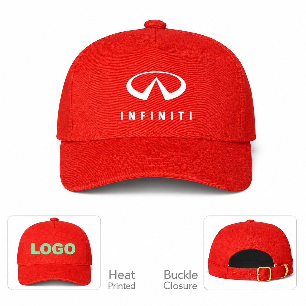 Infiniti Luxury Car Dad Baseball Cap Hat - Red