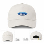 Ford Car Dad Baseball Cap Hat - Beige