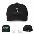 Pontiac Car Dad Baseball Cap Hat - Black