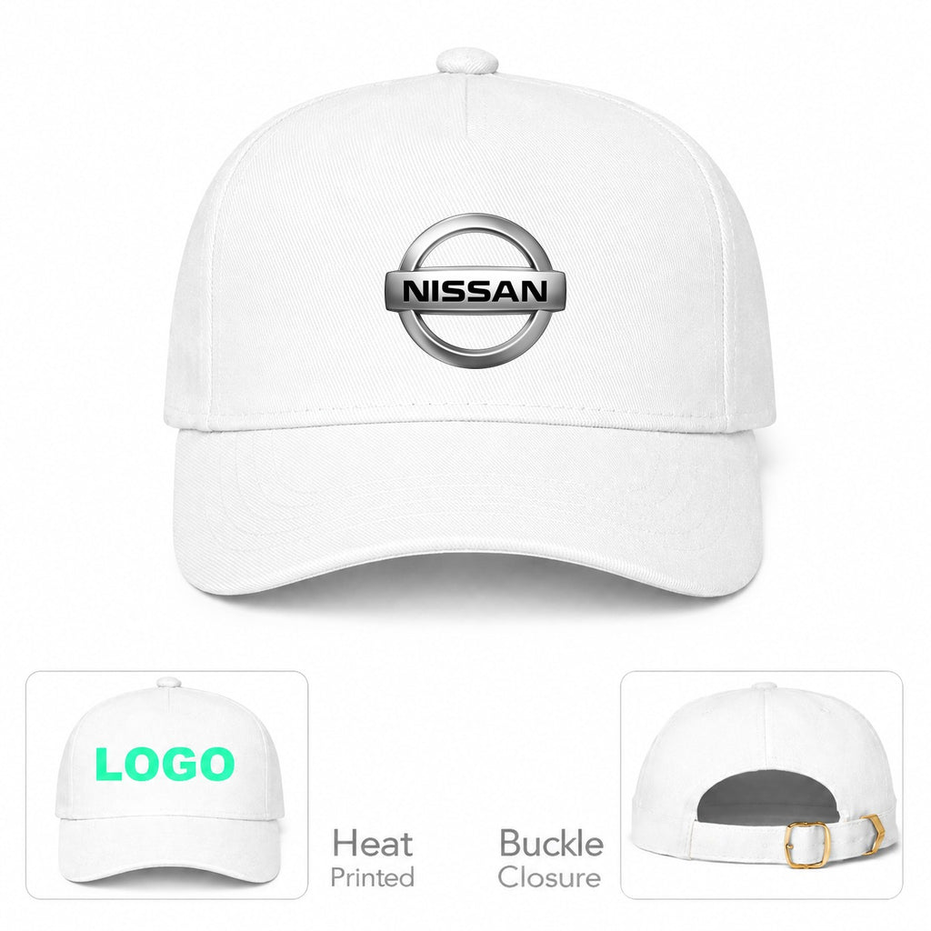 Nissan Motorsport Car Dad Baseball Cap Hat - White