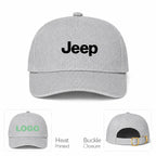 Jeep Car Dad Baseball Cap Hat - Gray