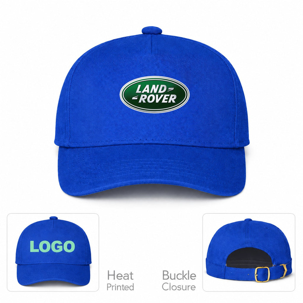Land Rover Car Dad Baseball Cap Hat - Royal Blue