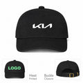 Kia Car Dad Baseball Cap Hat - Black