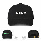 Kia Car Dad Baseball Cap Hat - Black