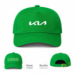 Kia Car Dad Baseball Cap Hat - Kelly Green