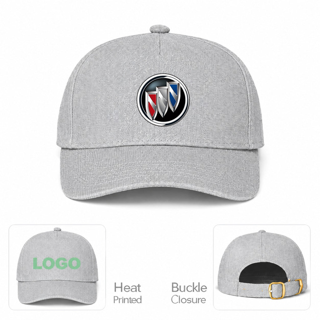 Buick Motorsports  Car Dad Baseball Cap Hat - Gray